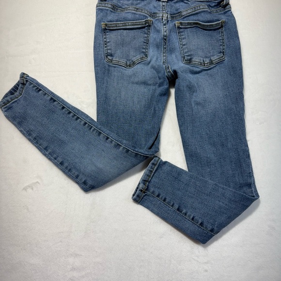 Art Class Stylish Blue Distressed Denim Jeans - Picture 4 of 9